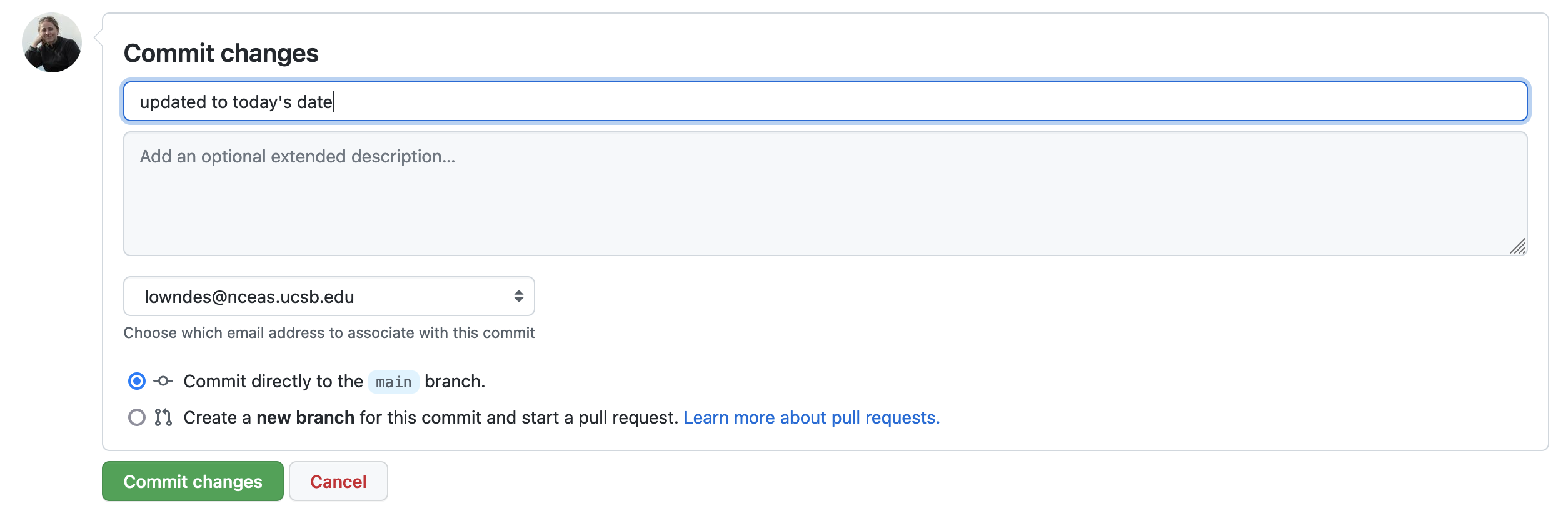 Commit Doc Making sharable documents with Quarto - From the Browser